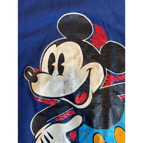 Vintage Mickey & Co Disney Mickey  Shirt Single Stitch One Size  USA - Picture 3 of 9